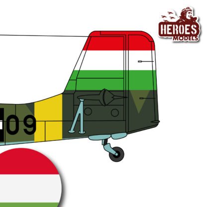 1/144 Ju-87B | B6+09 Hungarian Air Forces | ONE SHOT DECALS - Image 2
