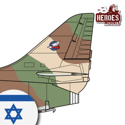 1/144 A-4F Skyhawk | Israeli Air Force | ONE SHOT DECAL - Image 2