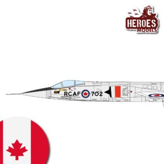 1/144 CF-104 | Royal Canadian AF | ONE SHOT DECAL