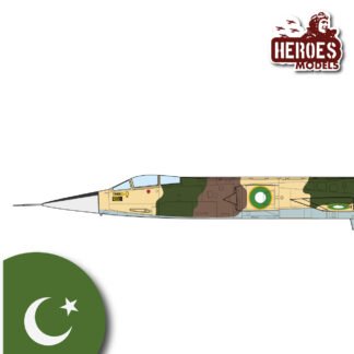 1/144 F-104A | Pakistan Air Force | ONE SHOT DECAL