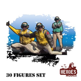 1/144 Flight Deck Crew – COMPLETE SET