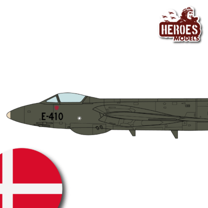1/144 Hunter F.Mk.51 | Esk. 724 RDAF | ONE SHOT DECAL