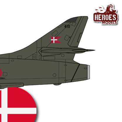 1/144 Hunter F.Mk.51 | Esk. 724 RDAF | ONE SHOT DECAL - Image 2
