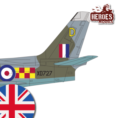 1/144 Sabre F.4 | N.92 Squadron RAF | ONE SHOT DECALS - Image 2