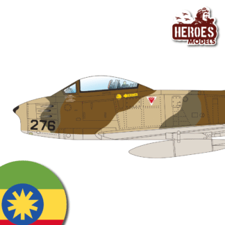 1/144 F-86F Sabre | Ethiopian Air Forces | ONE SHOT DECALS