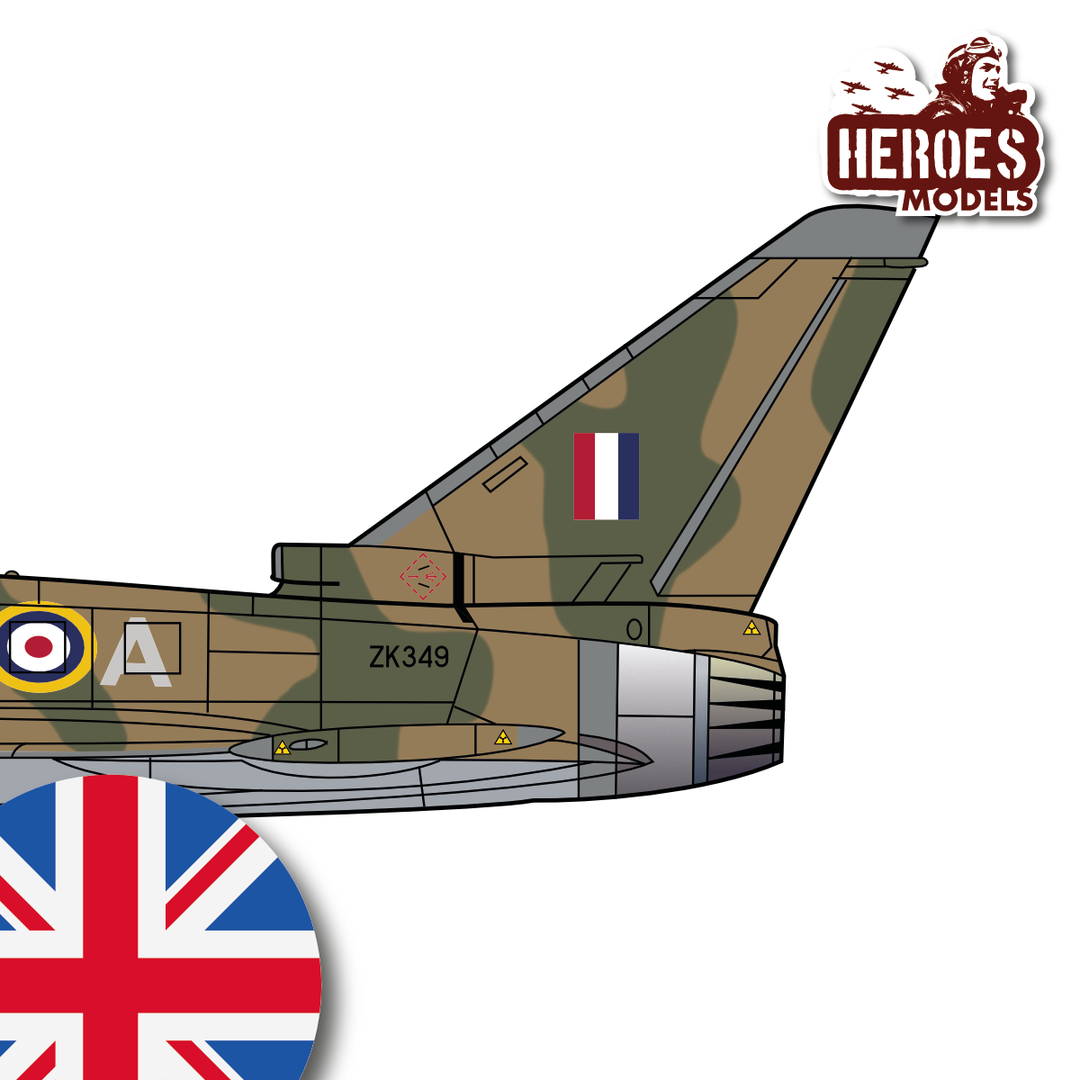 1/144 Eurofighter Typhoon FGR.4 | 29 Sqn. RAF | ONE SHOT DECAL - Image 2
